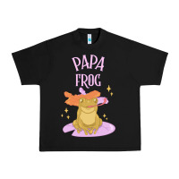 Black papa frog Urban Heavy Tee - linhVisuals