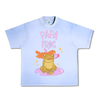 Grape Ice papa frog Urban Heavy Tee - linhVisuals