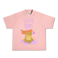 Salmon papa frog Urban Heavy Tee - linhVisuals