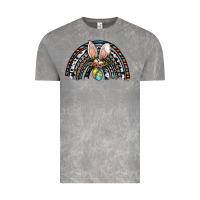 Cloud Rock easter rainbow Vintage Tee - CowhideDigitalArt
