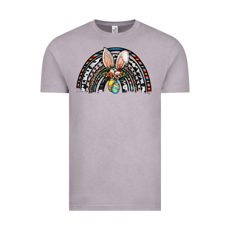 Easter Rainbow Vintage Tee by CowhideDigitalArt | Teevron