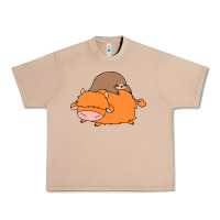 Burro sloth and highland cow Urban Heavy Tee - linhVisuals