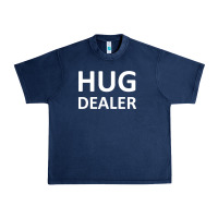 Navy hug dealer Urban Heavy Tee - linhVisuals