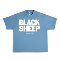 Pebble Blue black sheep Urban Heavy Tee - linhVisuals