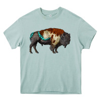 Arona gemstone bison Heavy Core Tee - RanaPortraitStore