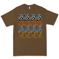 Cacao safari animals seamless pattern Premium Tee - BundleAndBundleShop
