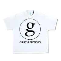 White garth brooks Urban Heavy Tee - linhVisuals