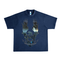 Navy unsc Urban Heavy Tee - linhVisuals