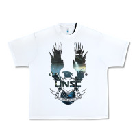 White unsc Urban Heavy Tee - linhVisuals