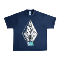Navy volcom Urban Heavy Tee - linhVisuals