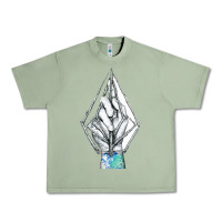 Oil Green volcom Urban Heavy Tee - linhVisuals