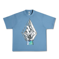 Pebble Blue volcom Urban Heavy Tee - linhVisuals