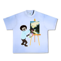 Grape Ice bob sloth Urban Heavy Tee - linhVisuals