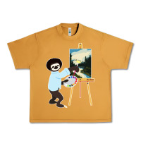 Peanut Butter bob sloth Urban Heavy Tee - linhVisuals