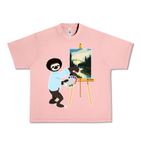 Salmon bob sloth Urban Heavy Tee - linhVisuals