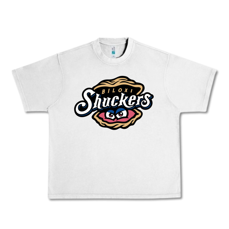 Biloxi Shuckers Urban Heavy Tee by linhVisuals | Teevron