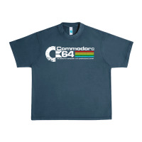 Midnight Navy #commodore 64 Urban Heavy Tee - linhVisuals