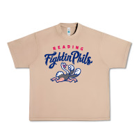 Burro reading fightin phils Urban Heavy Tee - linhVisuals