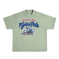 Oil Green reading fightin phils Urban Heavy Tee - linhVisuals