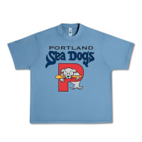 Pebble Blue sea dogs team Urban Heavy Tee - linhVisuals