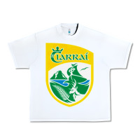 White kerry  gaa Urban Heavy Tee - linhVisuals