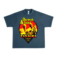 Midnight Navy darmok and jalad at tanagra Urban Heavy Tee - linhVisuals