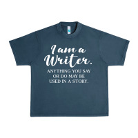 I Am A Writer Urban Heavy Tee | Teevron