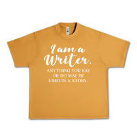 Peanut Butter i am a writer Urban Heavy Tee - linhVisuals