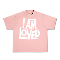 Salmon i am loved Urban Heavy Tee - linhVisuals