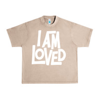 French Oak i am loved Urban Heavy Tee - linhVisuals