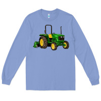 Colony Blue farm tractor Long Sleeve Tee - Artiststas