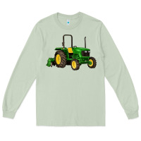 Matcha farm tractor Long Sleeve Tee - Artiststas