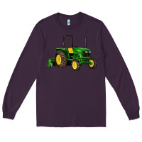 Plum farm tractor Long Sleeve Tee - Artiststas