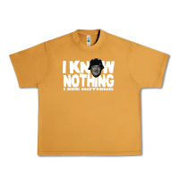 Peanut Butter i know nothing Urban Heavy Tee - linhVisuals