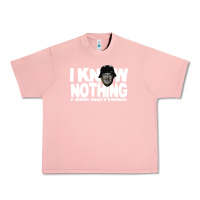 Salmon i know nothing Urban Heavy Tee - linhVisuals