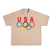 Burro OLYMPIC RINGS Urban Heavy Tee - linhVisuals
