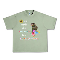 Oil Green funny be a green cheek conure parrot bird mom mother sweatshirt Urban Heavy Tee - linhVisuals