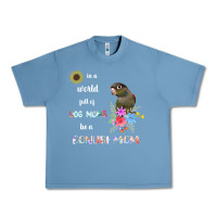 Pebble Blue funny be a green cheek conure parrot bird mom mother sweatshirt Urban Heavy Tee - linhVisuals