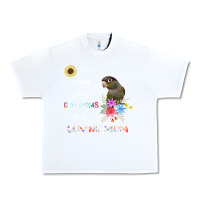 White funny be a green cheek conure parrot bird mom mother sweatshirt Urban Heavy Tee - linhVisuals