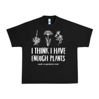 Black i think i have enough plants Urban Heavy Tee - linhVisuals