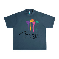Midnight Navy mirage Urban Heavy Tee - linhVisuals