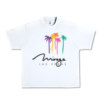 White mirage Urban Heavy Tee - linhVisuals