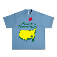 Pebble Blue MASTERS TOURNAMENT GOLF Urban Heavy Tee - linhVisuals