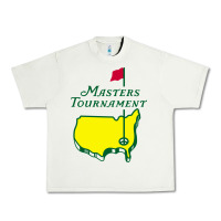Pistachio MASTERS TOURNAMENT GOLF Urban Heavy Tee - linhVisuals