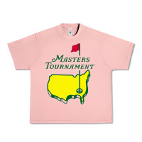 Salmon MASTERS TOURNAMENT GOLF Urban Heavy Tee - linhVisuals