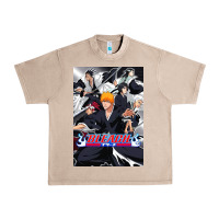 French Oak Bleachs Anime Urban Heavy Tee - linhVisuals