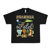 Black grandma of the wild one zoo mother birthday safari jungle long sleeve Urban Heavy Tee - linhVisuals