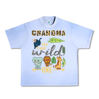 Grape Ice grandma of the wild one zoo mother birthday safari jungle long sleeve Urban Heavy Tee - linhVisuals