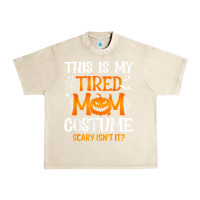 Sandshell halloween mom shirts funny this is my tired mom costume t shirt Urban Heavy Tee - linhVisuals