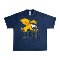 Navy canisius golden griffins Urban Heavy Tee - linhVisuals